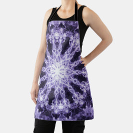 Mandala Fraktal Psychedelic Retro Trippy Hippie Schürze