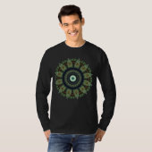 Mandala-Fraktal T-Shirt (Vorne ganz)