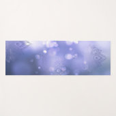 Mandala funkelblau lila yogamatte (Vorderseite (Horizontal))