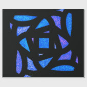 Mandala-Funkeln Geschenkpapier (Flach)