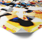 Mandala Funnels 8 Poster (Ecke)