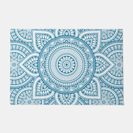 Mandala Fußmatte (Vorderseite)