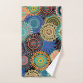 Mandala ganz über Bad Tuch-Set Badhandtuch Set (Handtuch)