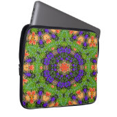 Mandala-Garten.... Laptopschutzhülle (Vorne Rechts)