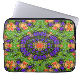 Mandala-Garten.... Laptopschutzhülle