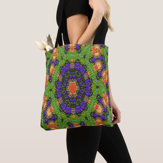 Mandala-Garten.... Tasche (Von Nahem)