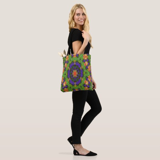 Mandala-Garten.... Tasche (Am Model)