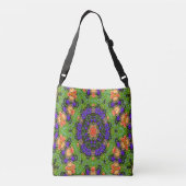 Mandala-Garten.... Tragetaschen Mit Langen Trägern (Rückseite)