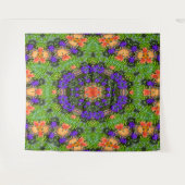 Mandala-Garten.... Wandteppich (Vorderseite (Horizontal))