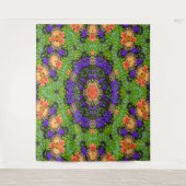 Mandala-Garten.... Wandteppich (Vorderseite)