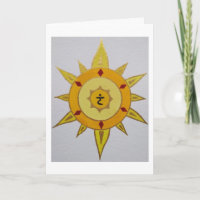 Mandala gelb