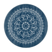 Mandala gemacht von den Seashells Schneidebrett (Vorderseite)