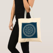 Mandala gemacht von den Seashells Tragetasche (Vorderseite (Produkt))