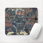 Mandala (gemaltes Pergament) Mousepad (Mit Mouse)
