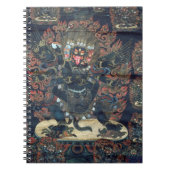 Mandala (gemaltes Pergament) Notizblock (Vorderseite)