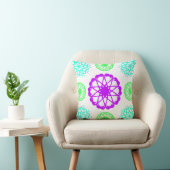Mandala Gemustert Cushion Kissen (Stuhl )