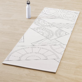 Mandala Gemustert Yoga Mat Yogamatte