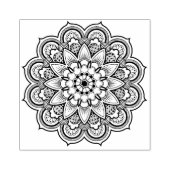 Mandala Geometric Design Gummistempel (Prägung)