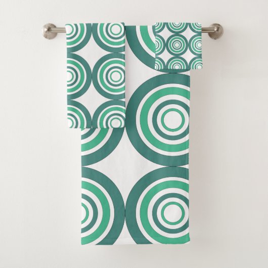 Mandala Geometric Pattern Badhandtuch Set (Insitu)