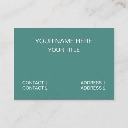 Mandala Geometric Visitenkarte (Rückseite)