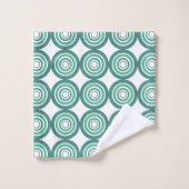 Mandala Geometrisch Badhandtuch Set (Waschlappen)
