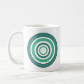 Mandala-Geometrisches Muster Kaffeetasse (Links)