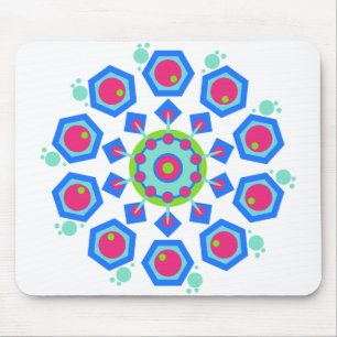 mandala geometrisches Muster Mousepad