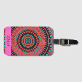 Mandala Gepäckanhänger (Vorderseite (Horizontal))