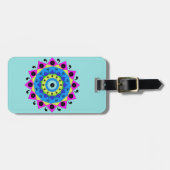Mandala Gepäckanhänger (Vorderseite horizontal)
