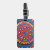 Mandala-Gepäckanhänger Gepäckanhänger (Vorderseite vertikal)