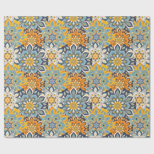Mandala Geschenkpapier (Flach)