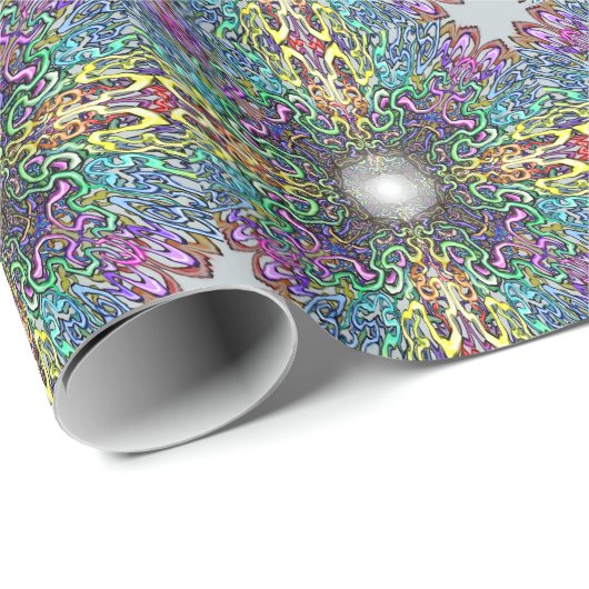 Mandala Geschenkpapier (Rolleneckpunkt)