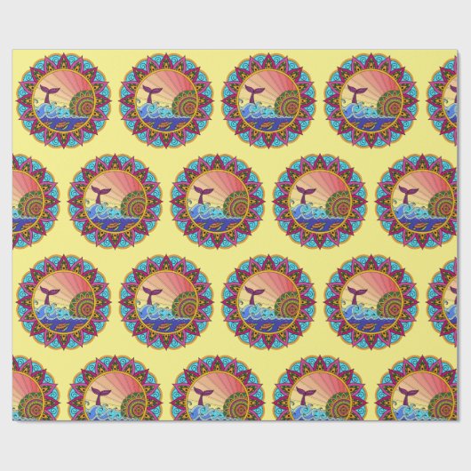 Mandala Geschenkpapier (Flach)