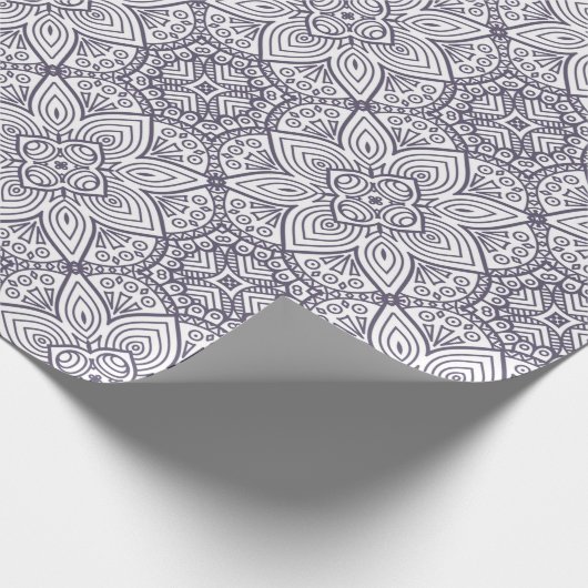Mandala Geschenkpapier (Ecke)