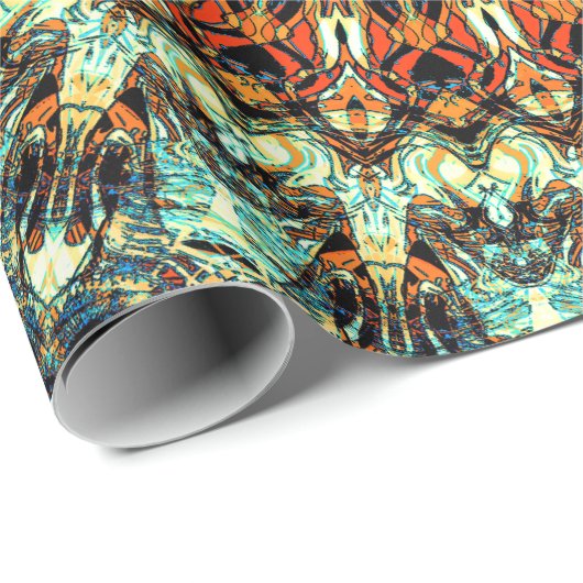 Mandala Geschenkpapier (Rolleneckpunkt)