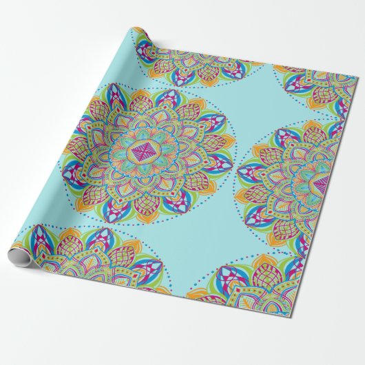 Mandala Geschenkpapier (Ungerollt)