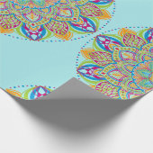 Mandala Geschenkpapier (Ecke)