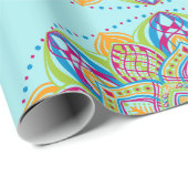 Mandala Geschenkpapier (Rolleneckpunkt)