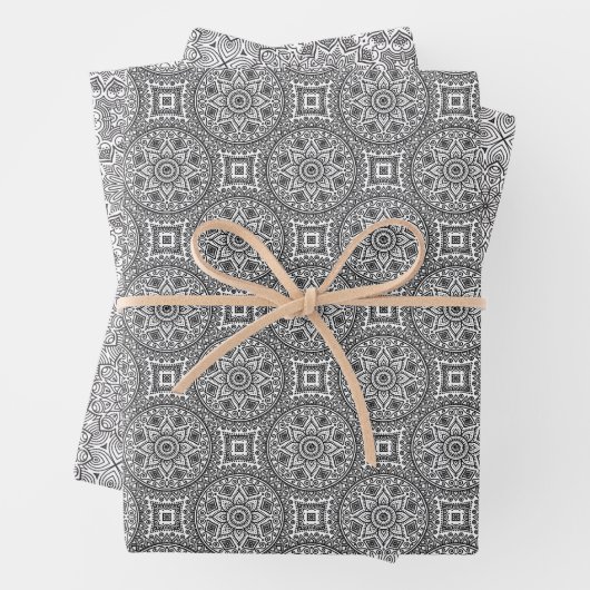 Mandala Geschenkpapier Set (Beispiel)