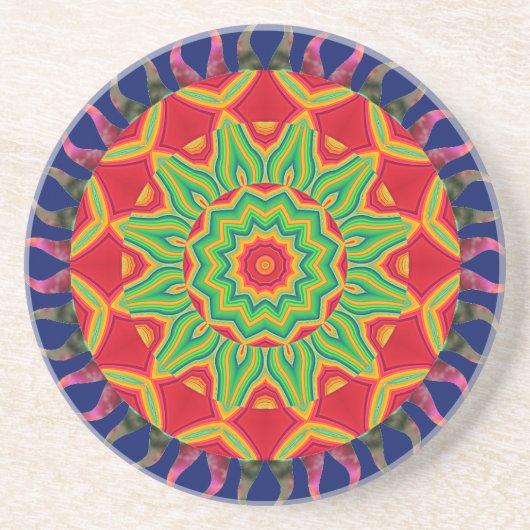 Mandala Getränkekasten Getränkeuntersetzer (Vorne)