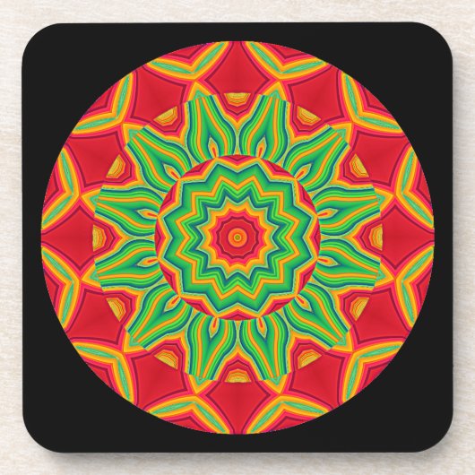 Mandala Getränkekasten Getränkeuntersetzer (Vorderseite)