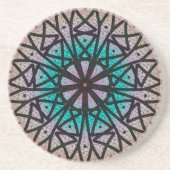 Mandala Getränkeuntersetzer (Vorne)