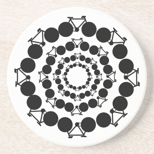 Mandala Getränkeuntersetzer (Vorne)