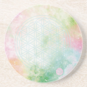 Mandala Getränkeuntersetzer