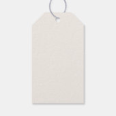 Mandala Gift Tag - Mandarine Geschenkanhänger (Rückseite)