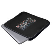 Mandala Girl Laptopschutzhülle (Vorne Knopf)