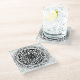 Mandala Glasuntersetzer