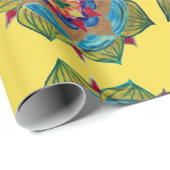Mandala Glossy Wrapping Paper Geschenkpapier (Rolleneckpunkt)