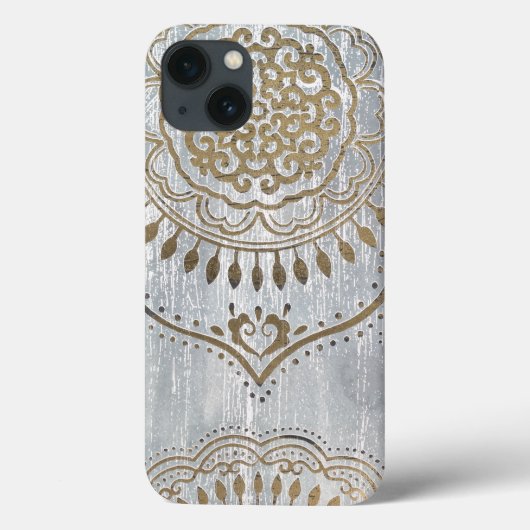 Mandala Gold Design Case-Mate iPhone Hülle (Rückseite)
