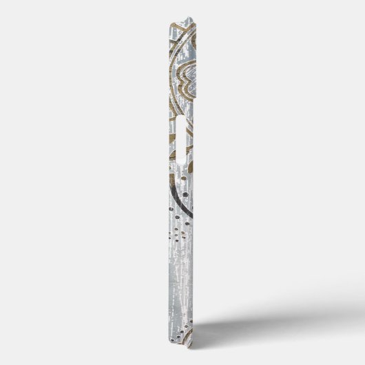 Mandala Gold Design Case-Mate iPhone Hülle (Rückseite / Rechts)